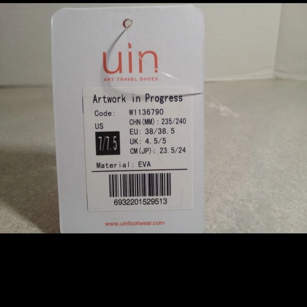 UIN Art Travel Booties W1136790 Womans Sz. 7/7.5 NEW - Picture 11 of 11